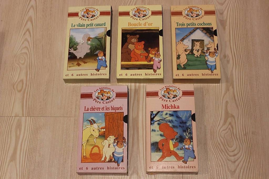 Alle VHS: K7 vidéo VHS Père Castor – Gebraucht aus Thielle von Oneil1372