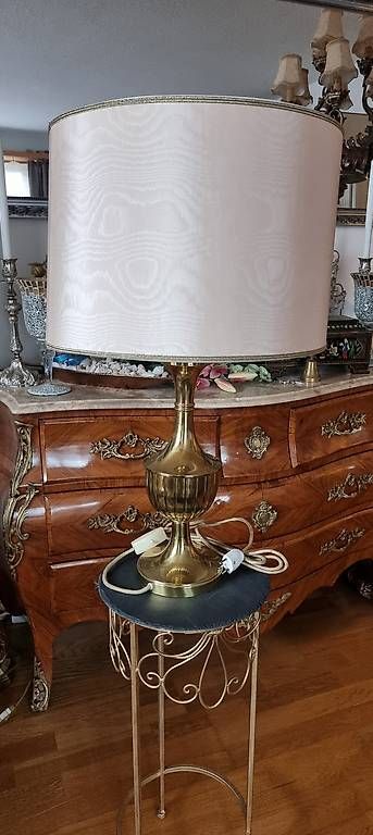 Lampade: Goldene Messing Tischlampe – Usato da Kaufdorf venduto da Nati-Nati 5