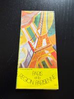 Paris Stadtplan - Vintage Reisekarte für Sammler!