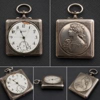 High-Life Watch Taschenuhr – 0.800 Silber Moeris Werk 