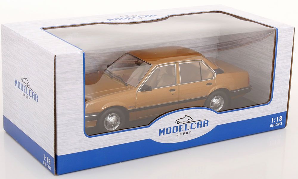 Opel Modellautos: OPEL ASCONA C 1981 HELLBRAUN METALLIC 1:18 MCG – Neu und originalverpackt aus Suhr von Moebelsiralfred 2