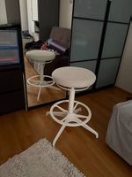 IKEA LIDKULLEN  Sitz-/Stehstütze aktiv, weiss/ beige