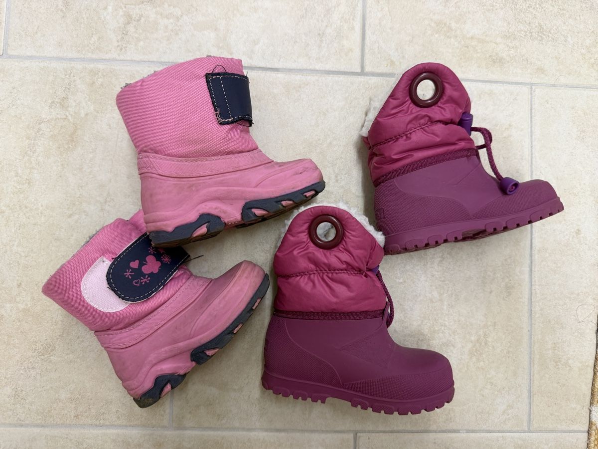 Scarpe per ragazze: Kinder Winterstiefel Pink/Lila Grösse 20 – Usato da Oberrohrdorf venduto da Rgf_b21 3