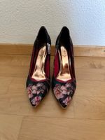 Damenschuhe Ted Baker Blumenprint Absatz Grösse 37 neuwertig