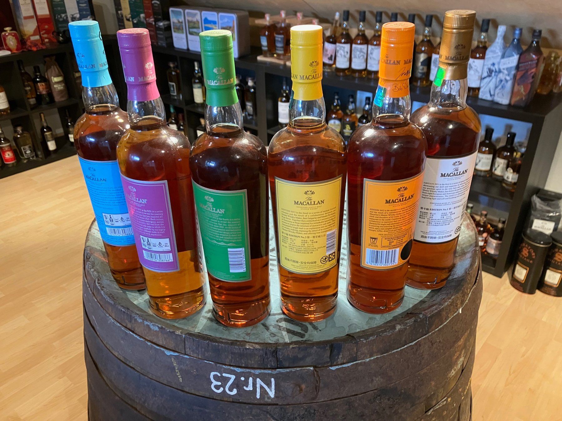 Macallan Bevande alcoliche: Macallan Edition 1 - 6 komplette Serie – Nuovo e nell'imballaggio originale da Aarwangen venduto da concorde58 1