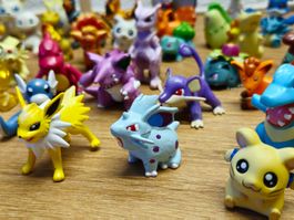 Vintag Pokemon Figuren
