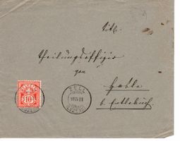 Brief , Zell 1889 nach Entlebuch