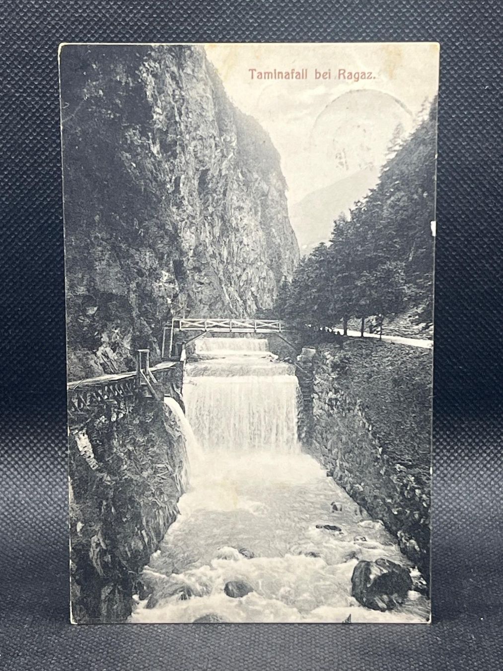 Cartoline postali: Taminafall bei Ragaz – Usato da Widnau venduto da Brusi9
