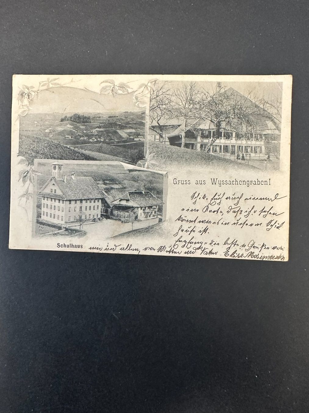 Cartes postales: Wyssachengraben – D'occasion à Lyssach par Zsag