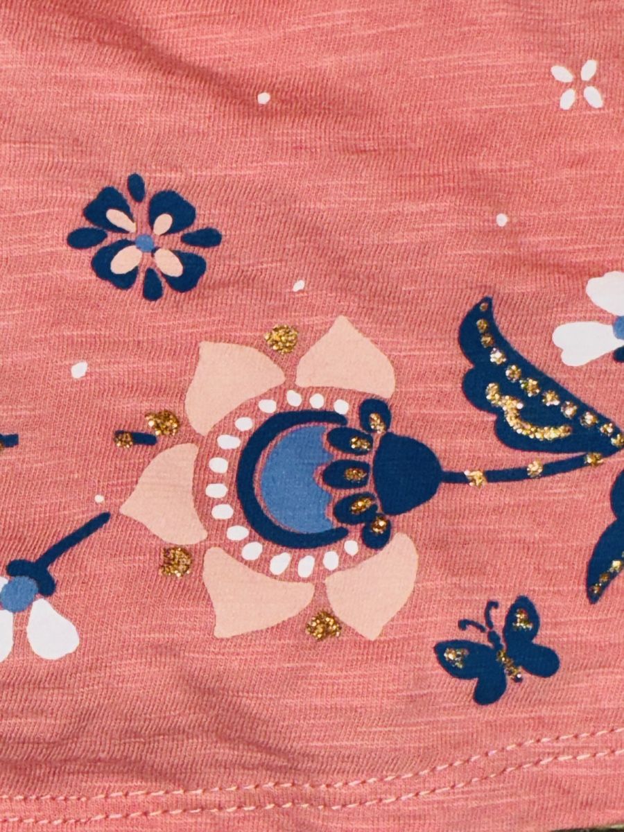 Kleider & Röcke: Mädchen Kleid rosa mit Blumenmuster Grösse 104 – Gebraucht aus Wettingen von hak_52m8 1