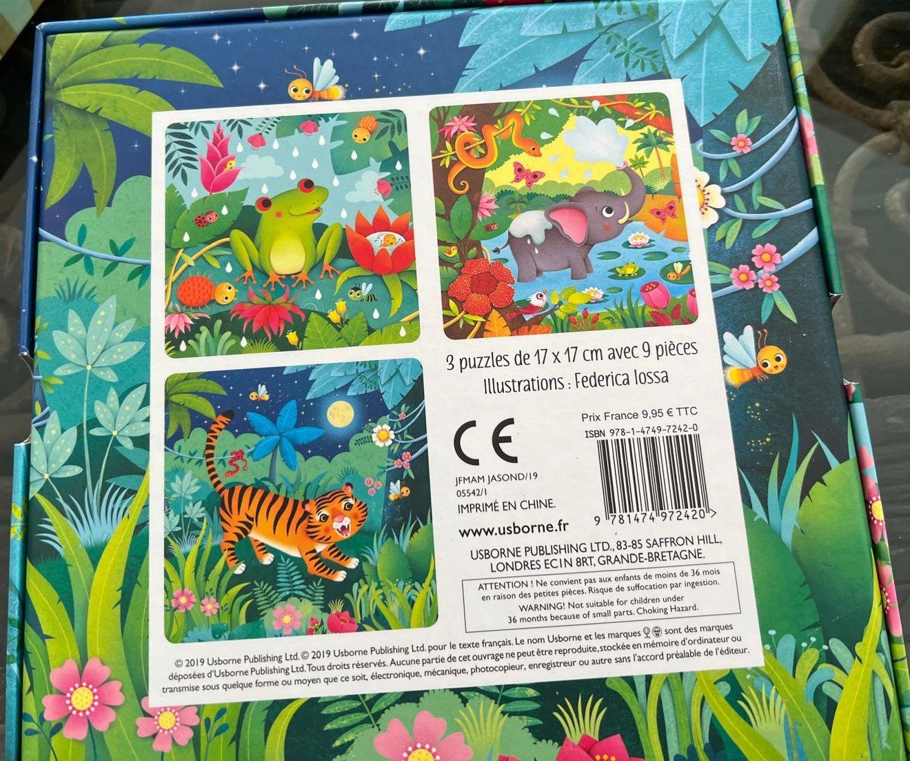 Ravensburger Puzzle: Set de 10 puzzles dès 3 ans - Ravensburger, Janod, Usborne – Usato da St-Cergue venduto da Bt64r7AuJ 9