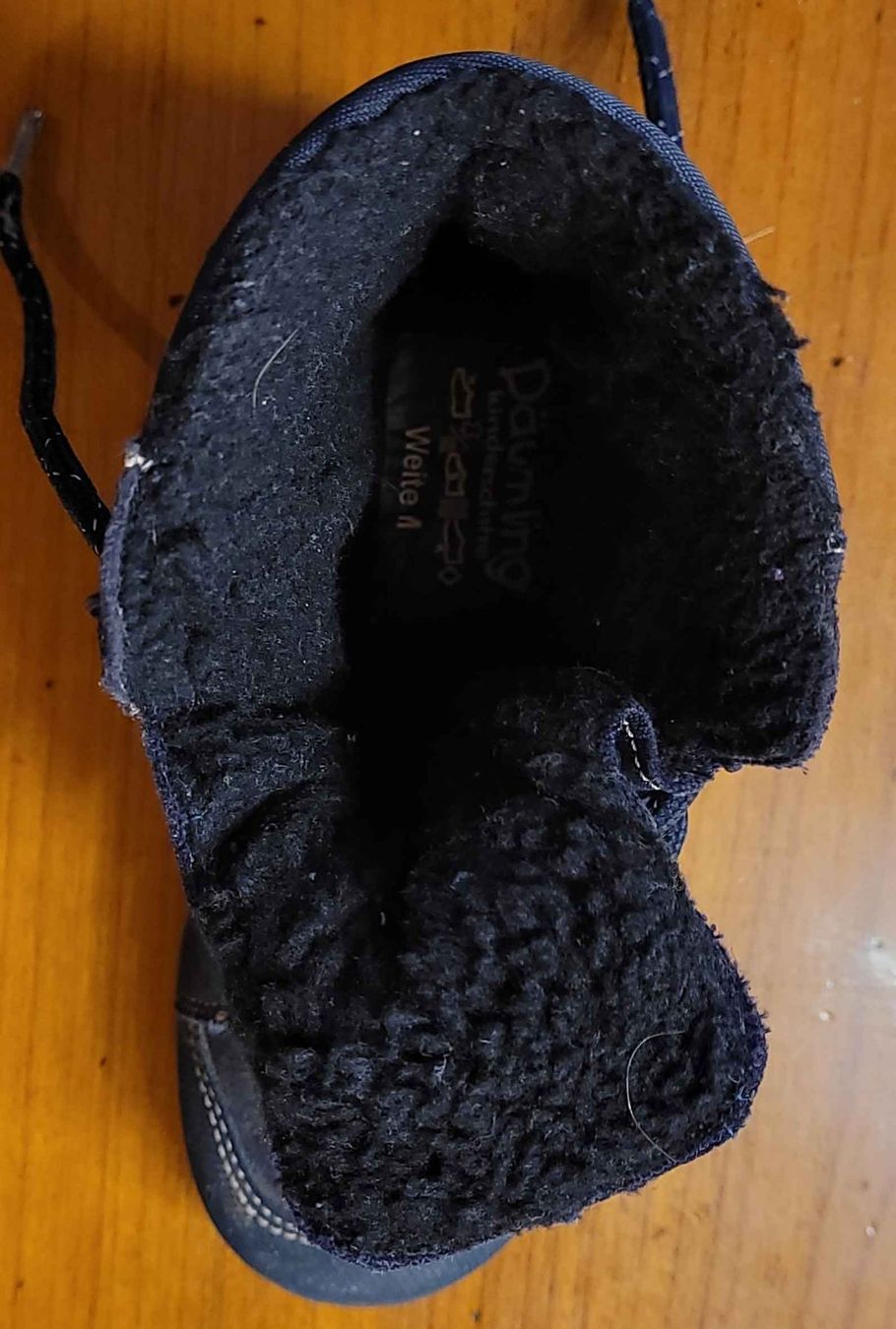 Scarpe per ragazzi: Däumling Winterstiefel Gr. 27 Weite M, dunkelblau – Usato da Bözberg venduto da Dave17 5