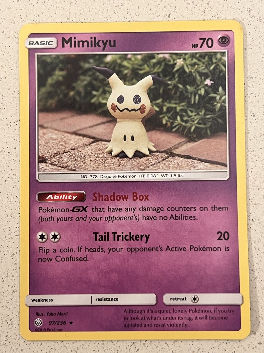 Pokémon Carte collezionabili: Yuka Morii Mimikyu #97 – Nuovo (secondo la descrizione) da Zollikon venduto da inf_l5jd