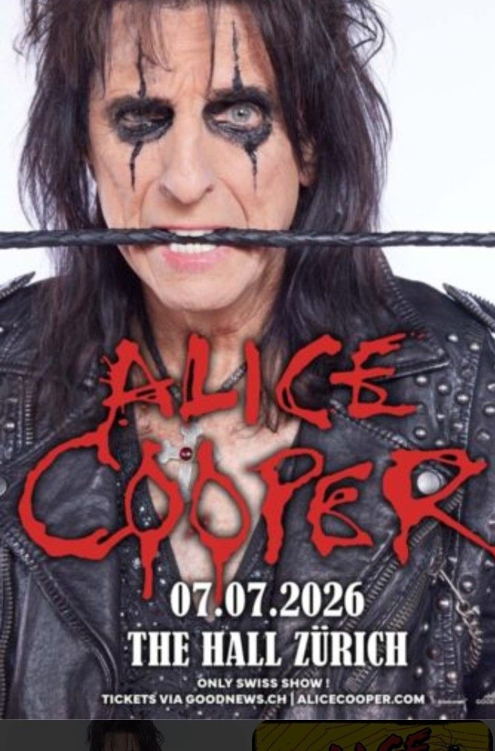 Biglietti: 2 Stehplatztickets Alice Cooper, The Hall, 7.7. – Nuovo (secondo la descrizione) da Aarwangen venduto da abenteurer