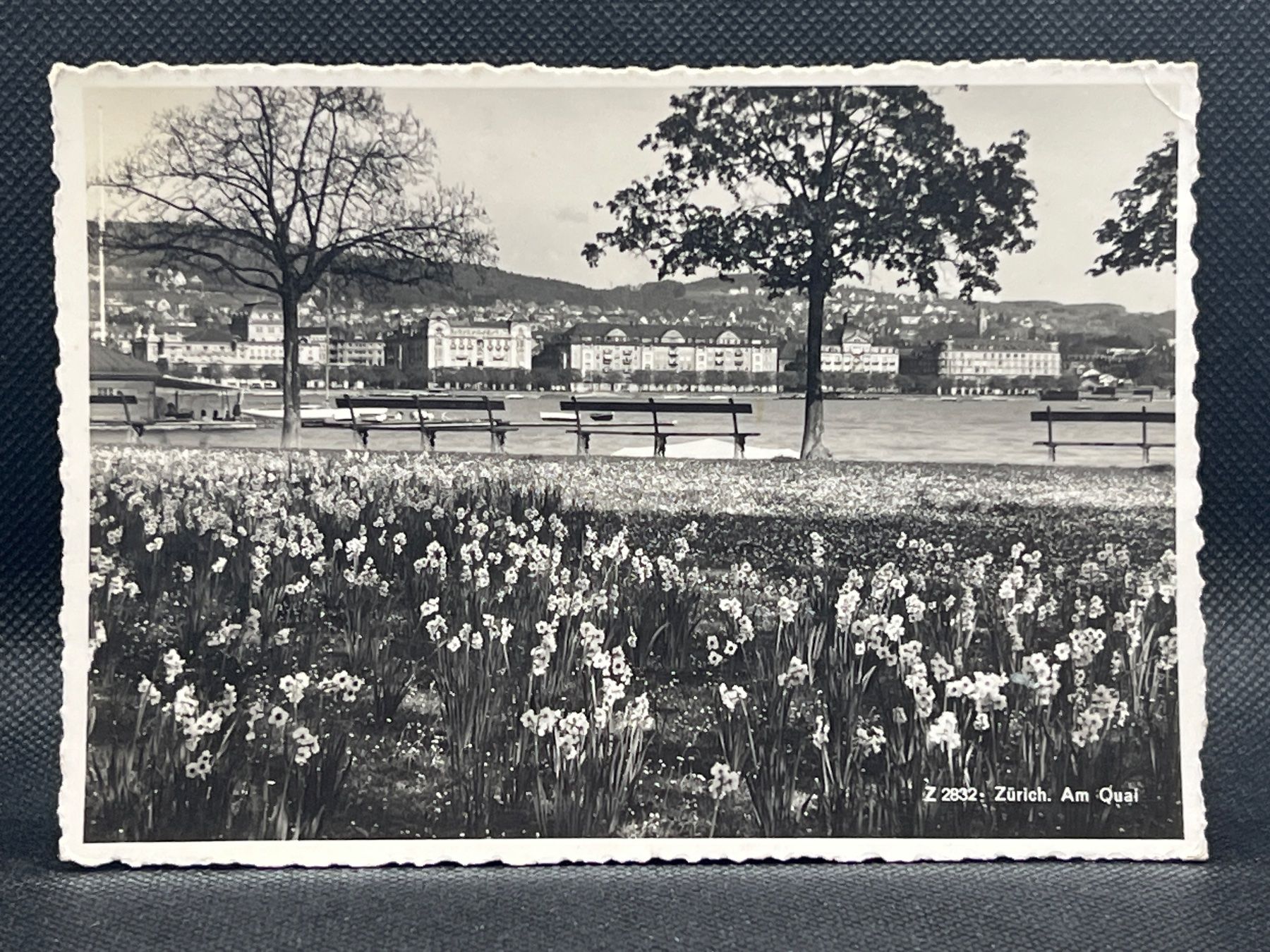 Cartoline postali: Zürich. Am Quai – Usato da Widnau venduto da Brusi9