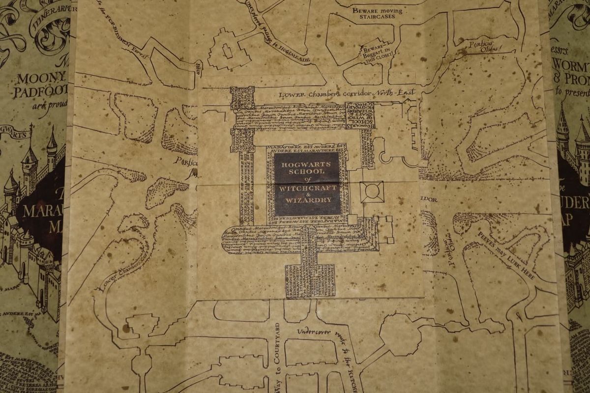 Bücher: Harry Potter Marauders Map Replik  – Gebraucht aus Basel von natalia.d 1