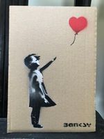 Ballon Girl in der Art Banksy