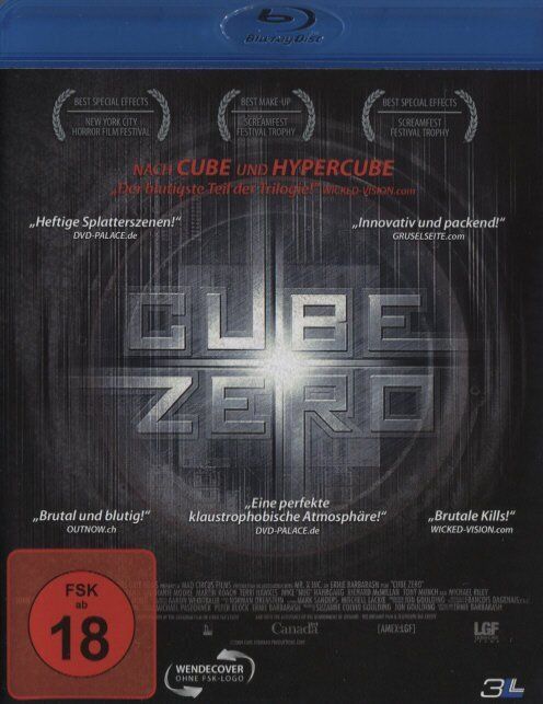Tous les DVDs: Cube Zero (Blu-Ray) – Neuf (Voir description) à Bern par Frebo