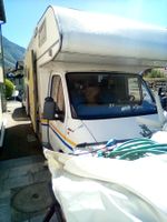 Wohnmobil Alkoven weiss mit Solaranlage gebrauchter Zustand