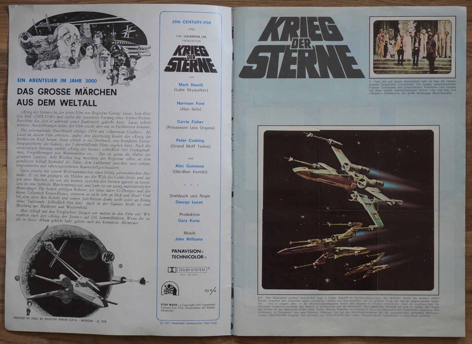 Panini Alben: Panini-Album Krieg der Sterne – Gebraucht aus Schindellegi von woneschi 1