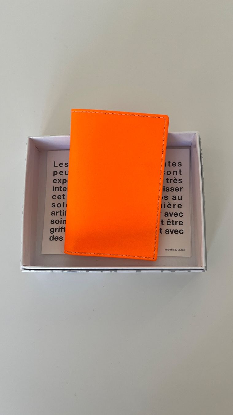 Comme Des Garcons Portafogli: COMME des GARÇONS WALLET ORANGE – Nuovo e nell'imballaggio originale da Zürich venduto da cav_r75s