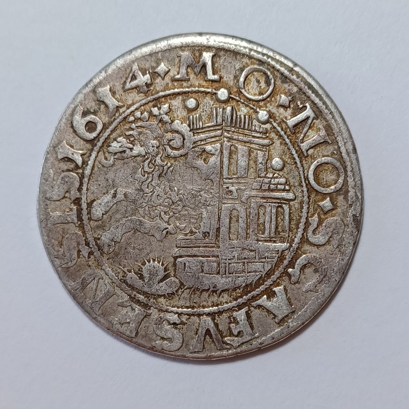 Alle Münzen: Dicken 1614 Schaffhausen ss – Gebraucht aus Pfäffikon ZH von Schweizer_Muenzen