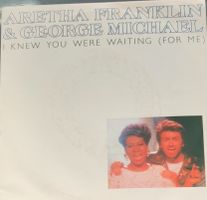 Vinyl-Single Aretha Franklin/George Michael - I Knew You Wer