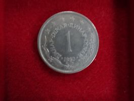 1 Dinar Jugoslawien 1980 - M413