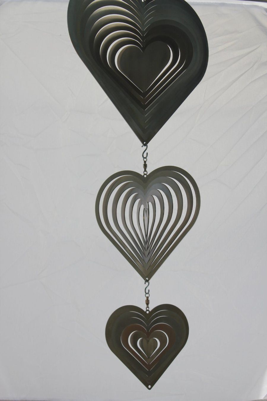 Statue per giardino: Muttertagsgeschenk - Herz aus Chromstahl – Nuovo e nell'imballaggio originale da Niederwil venduto da berger_steel_deco 3