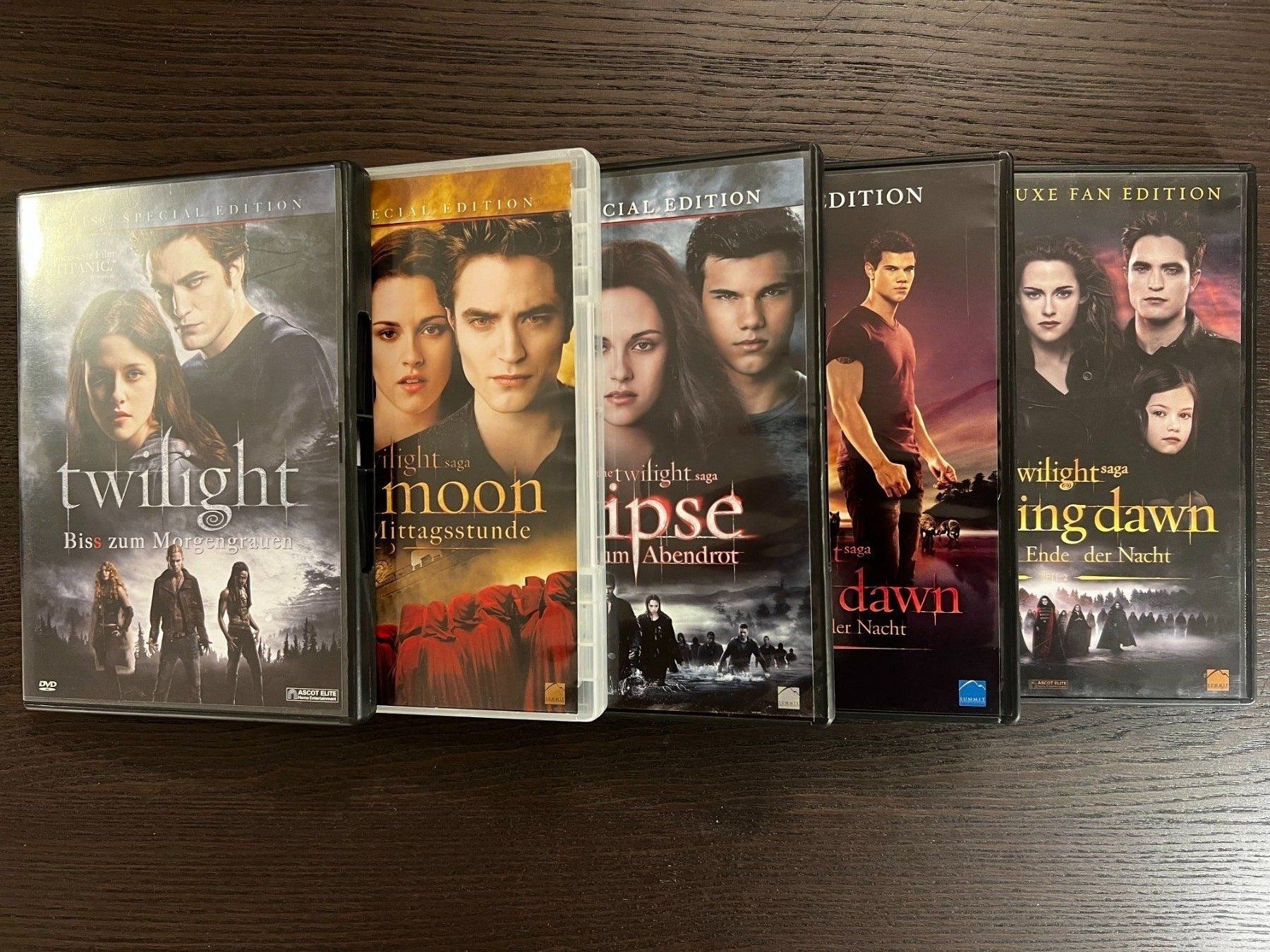 Tutti i DVDs: Twilight Saga Collection – Usato da Zürich venduto da FilmFreunde 2
