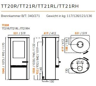 Stufe caminetto: Schwedenofen – Nuovo e nell'imballaggio originale da Rain venduto da ofenbau.burri 2