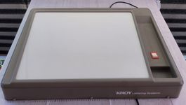 Vintage KROY LETTERING SYSTEMS Leuchtkasten 80er Jahre