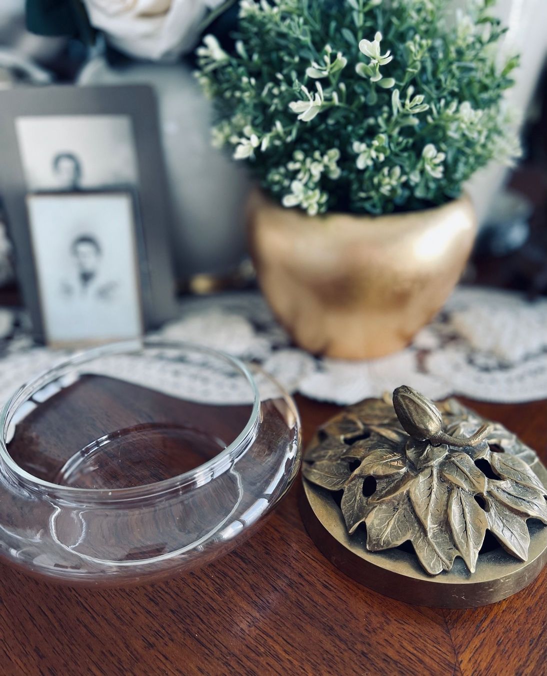 Dosen: Wunderschöne Dose mit Messing oder Bronze – Gebraucht aus Winkel von KaschmirArt 6