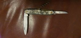 Taschenmesser 50er Jahre - 2 klingen + korkenzieher