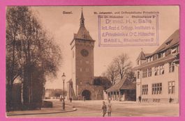 Basel St. Johanntor und Ortopädische Privaltklinik von