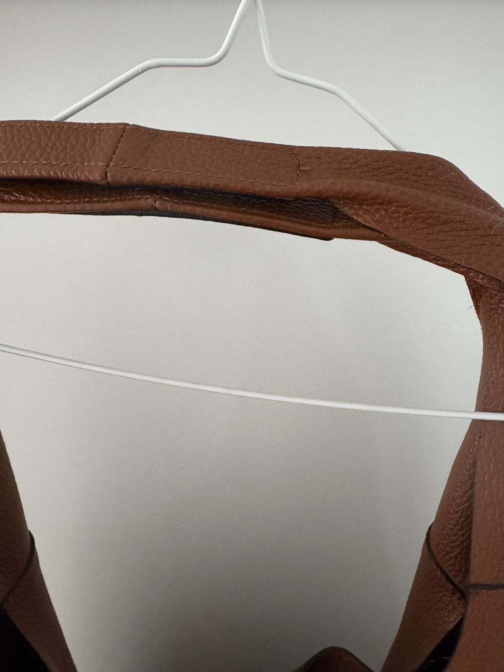 Borse da donna: Edle Handtasche aus Leder, Cognac Braun – Nuovo (secondo la descrizione) da Locarno venduto da Galbanino 2