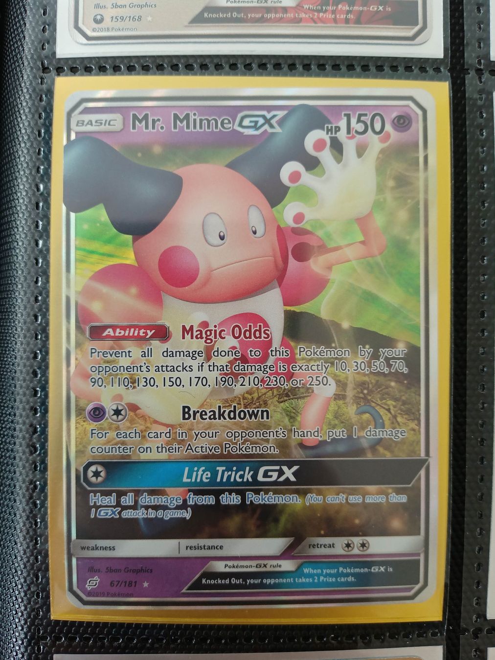 Pokémon Carte collezionabili: Mr. Mime GX - Pokemon Englisch – Usato da Altstätten SG venduto da GGsGameshop