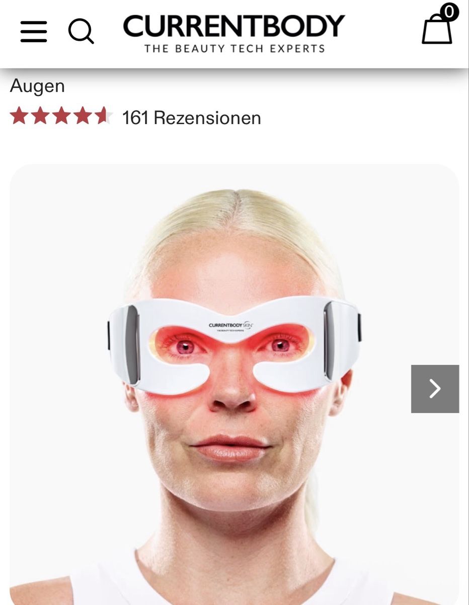 Attrezzature mediche: LED Maske (Augen) Currentbody – Usato da Kriessern venduto da hannawber