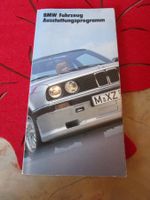 BMW FAHRZEUG AUSSTATTUNGSPROGRAMM 9/85  142 SEITEN ANTIK