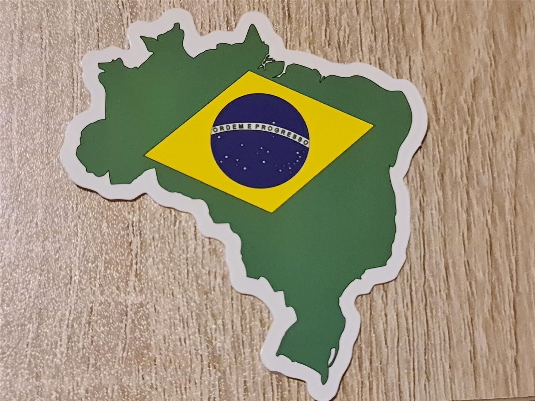 Sticker: Sticker Aufkleber Brasilien – Nuovo e nell'imballaggio originale da Dintikon venduto da Vexi