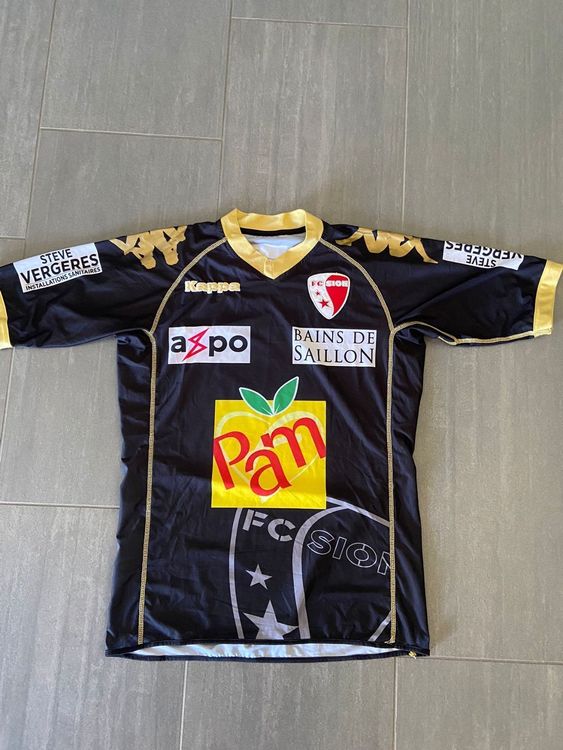 Maillot De Football Fc Sion Suisse Domicile 2015-2016 Léo