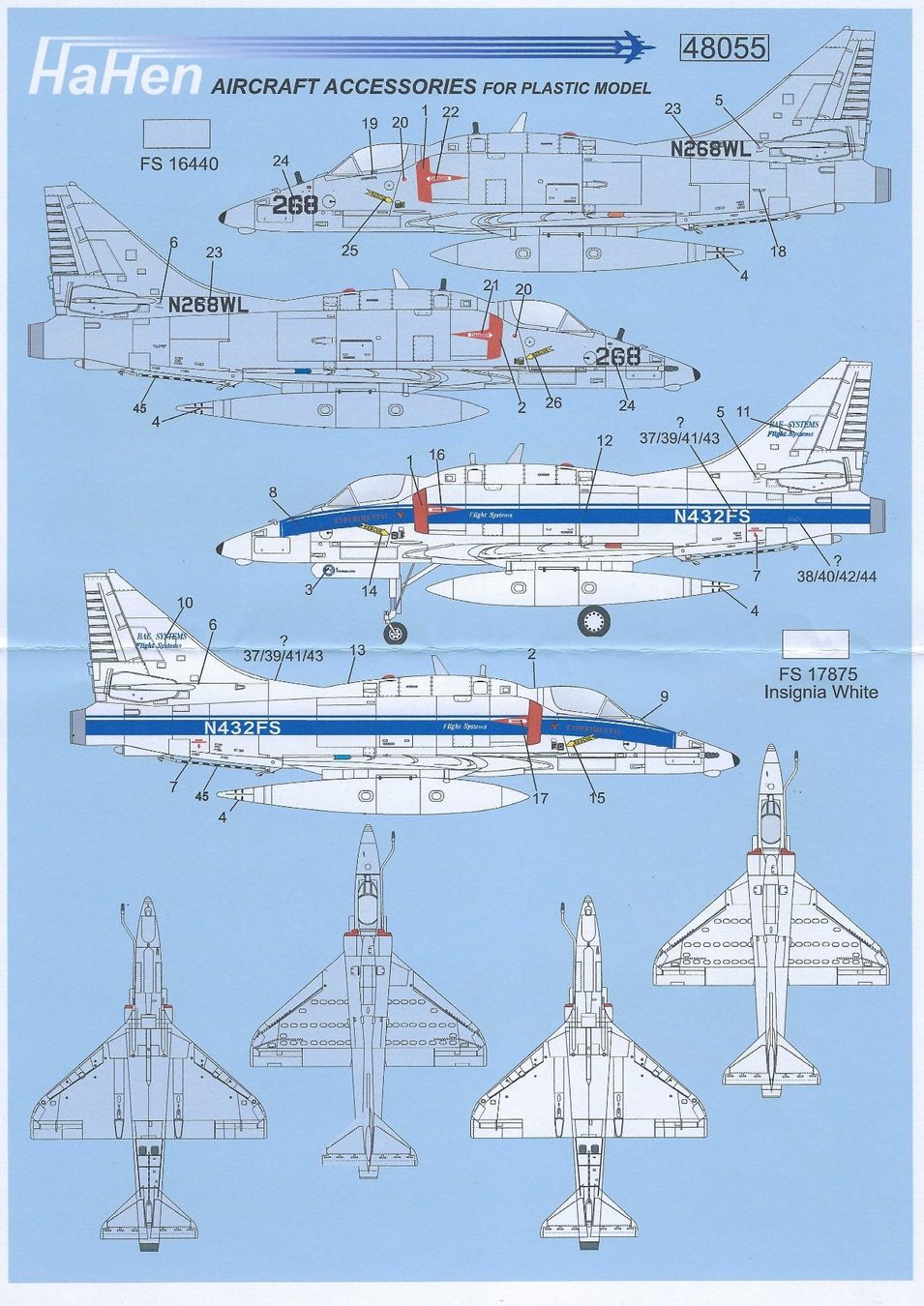 Kit di modellismo & Modellini statici: Decals für McDD A-4N Skyhawk 1/48 – Nuovo e nell'imballaggio originale da Bözen venduto da jackieoh 1
