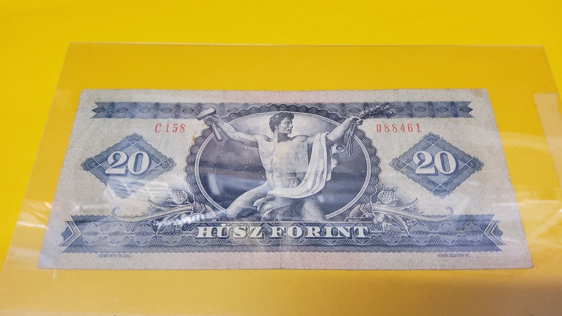 Banconote: 20 Forint Ungarn 1980 Banknote – Usato da Herisau venduto da Nluanalucas 1
