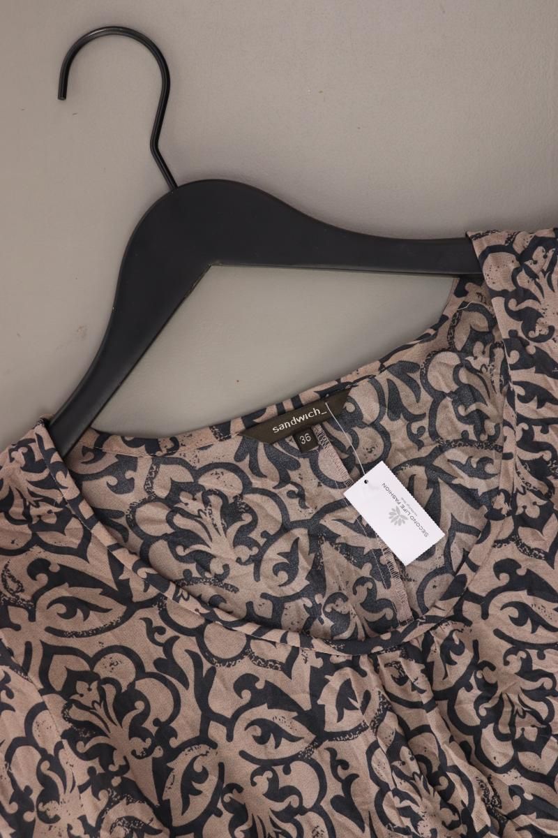 Blusen: Sandwich_ Kurzarmbluse Gr. 36 braun – Gebraucht aus Neustadt an der Waldnaab von SecondLifeFashion 2