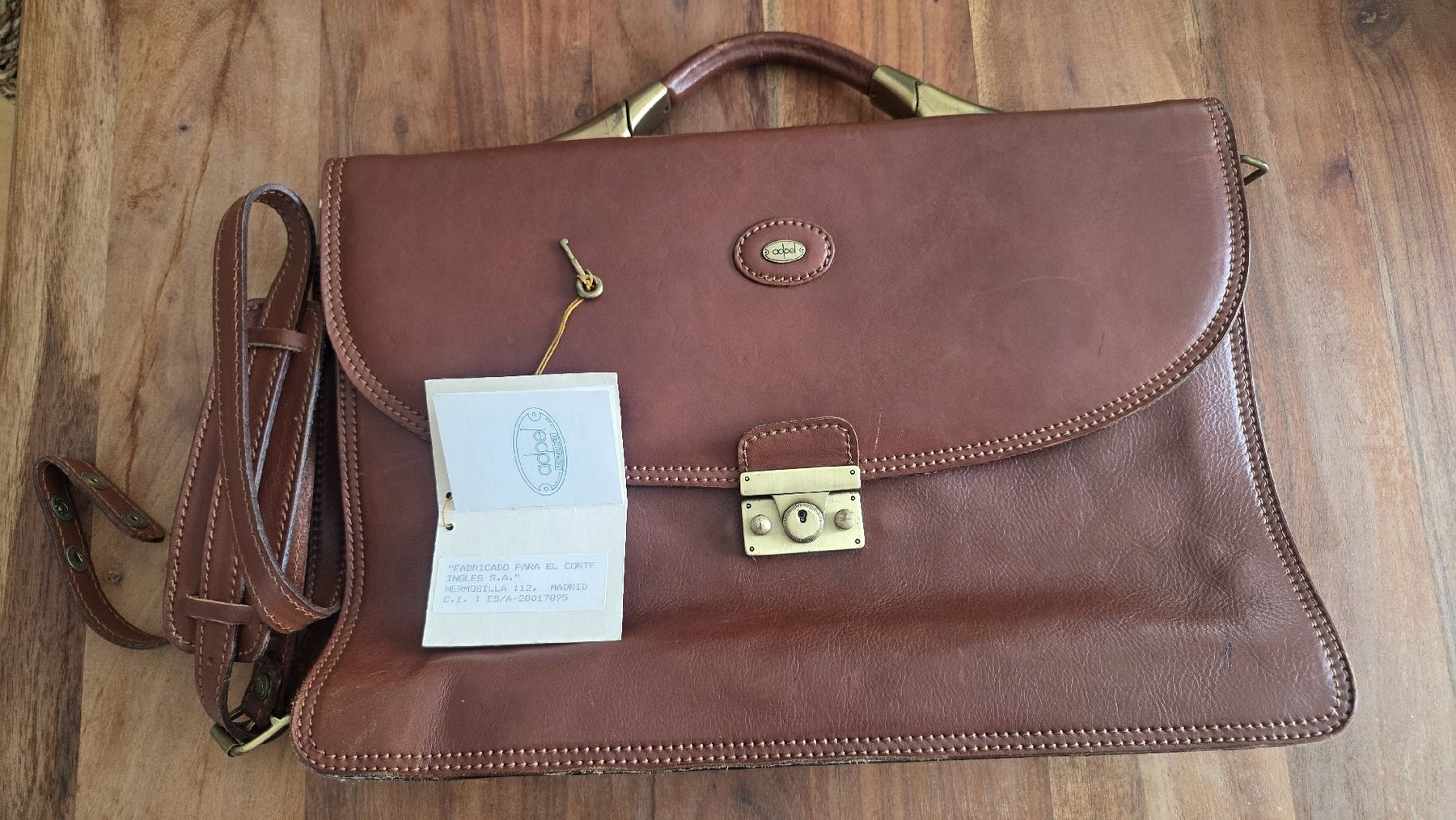 Koffer & Taschen: Hochwertige Leder Aktentasche Adpel – Made in Italy – Gebraucht aus Kriens von ns_swiss_trading