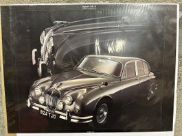 Jaguar mk 2 1964 Kunstdruck