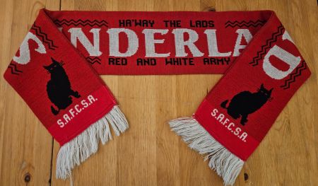 AFC Sunderland Schal Red and White Army Fussball Fan England