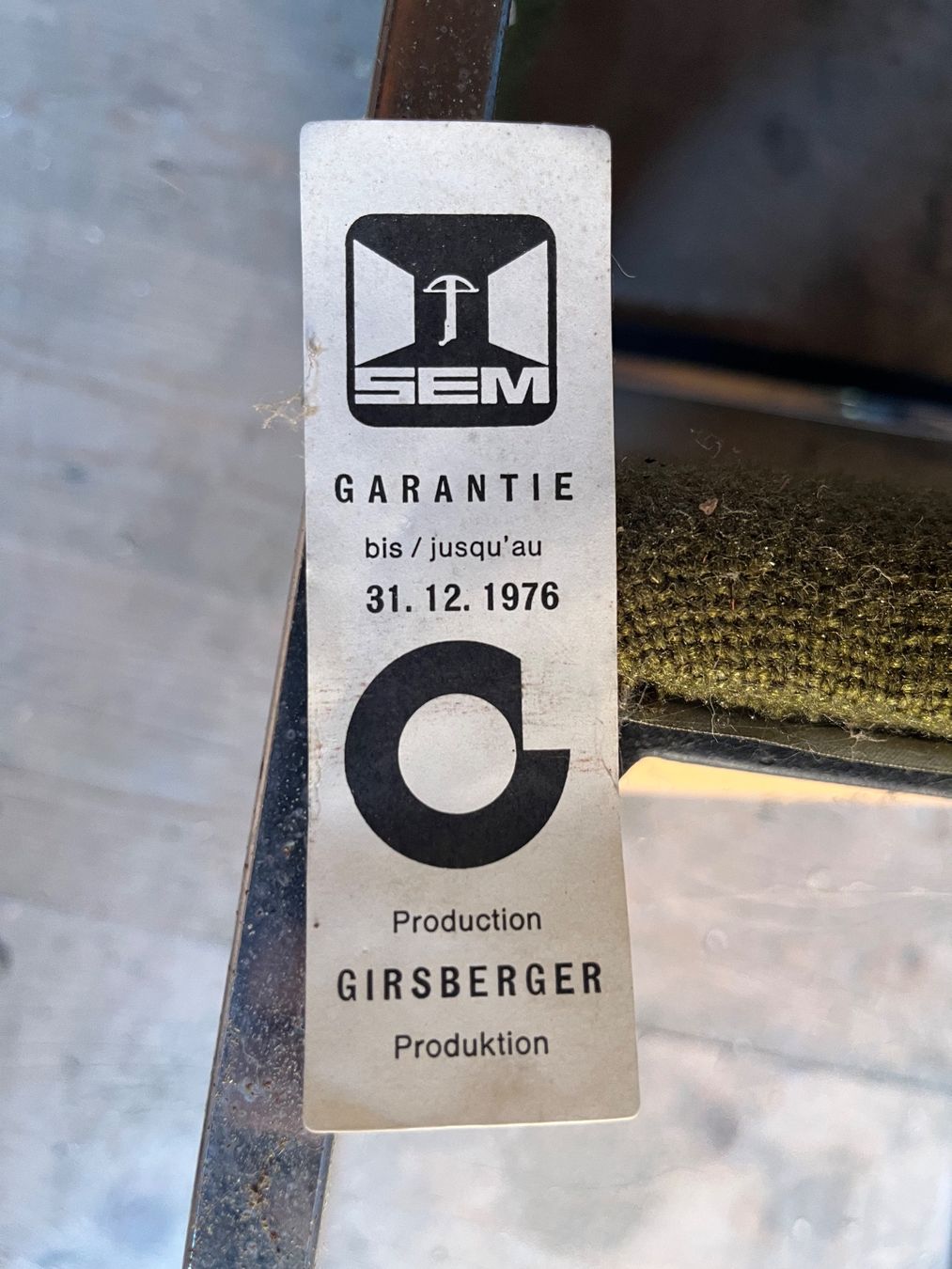 Girsberger Stühle: alter girsberger armlehn stuhl – Gebraucht aus Emmenmatt von flyrecords 3