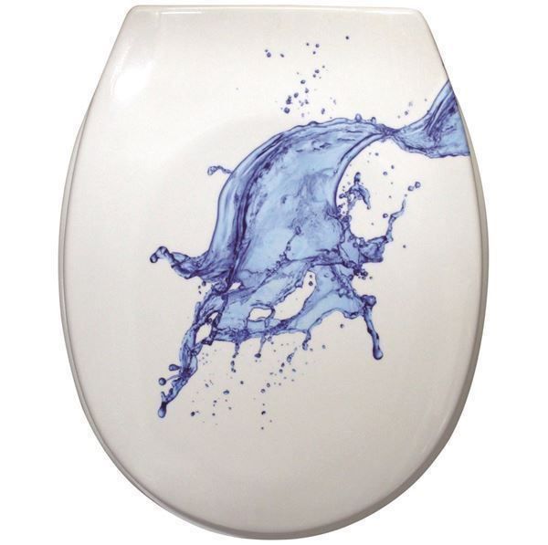 WC: SANWOOD WC SITZ M. ABSENKAUTOM. AQUA – Nuovo e nell'imballaggio originale da Rupperswil venduto da big-one-sale