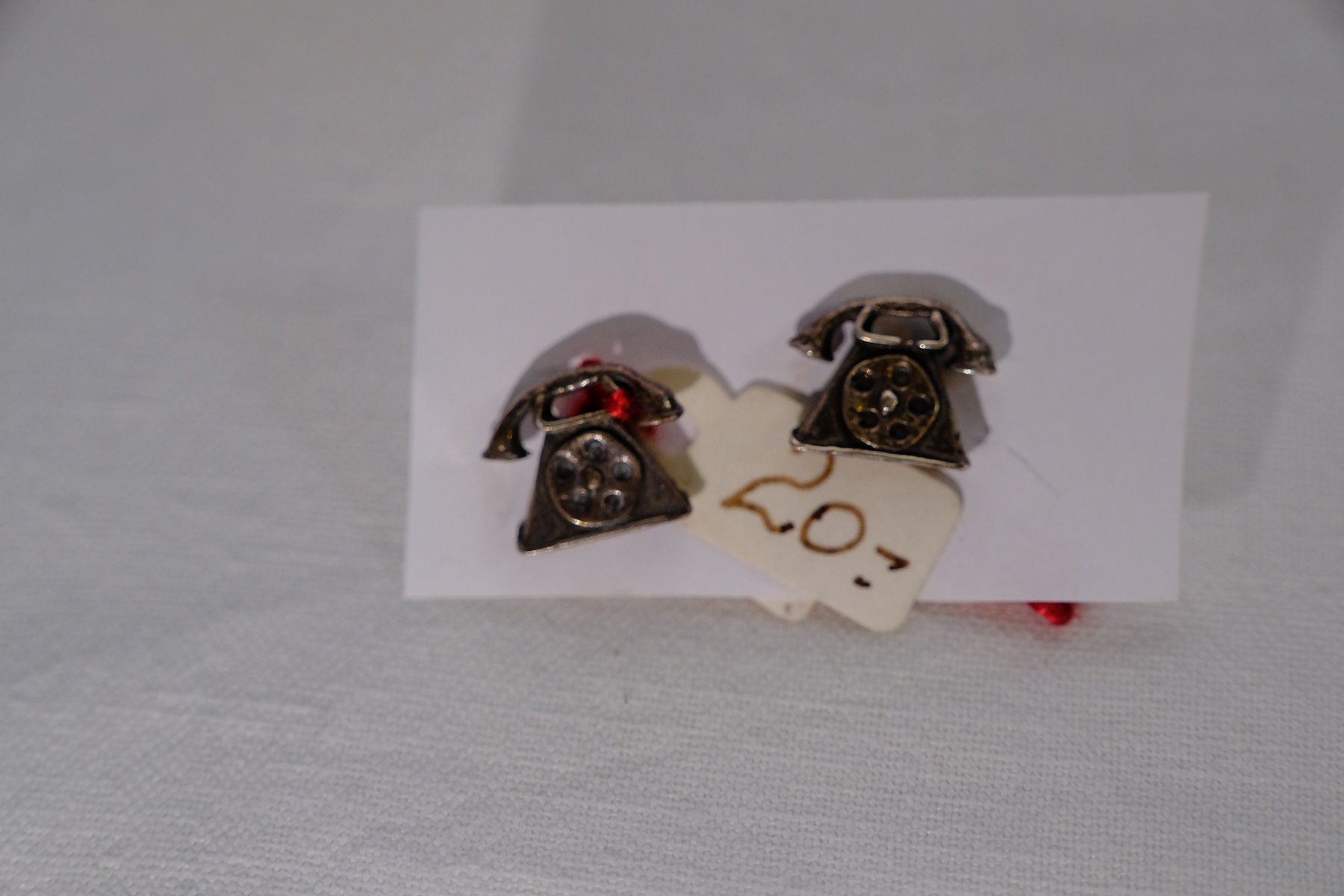 Orecchini pendenti & Orecchini a lobo: Silber 925 Ohrstecker/Anstecker - Sterling Telefon – Nuovo e nell'imballaggio originale da Fribourg venduto da Silver_Wat 1